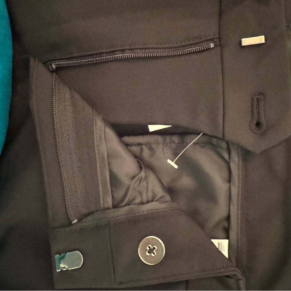 Banana Republic High Rise Bootcut Black Trouser Pants Size 14 NWT - Picture 4 of 8